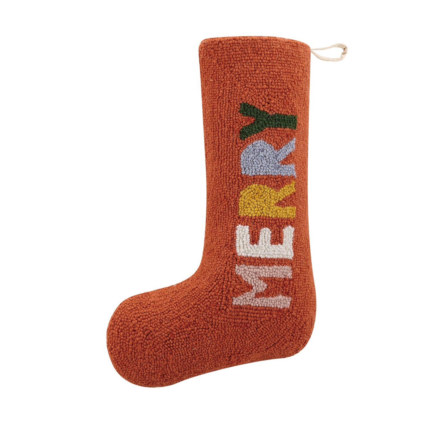 Merry Hook Wool Stocking