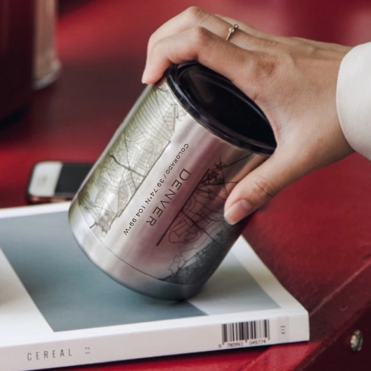 Denver Map Insulated Cup