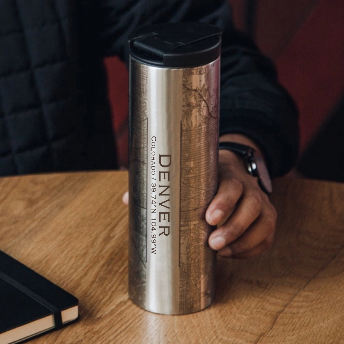 Denver CO Map Tumbler