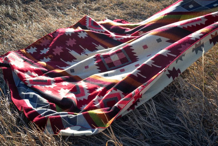Alpaca Blanket - Red