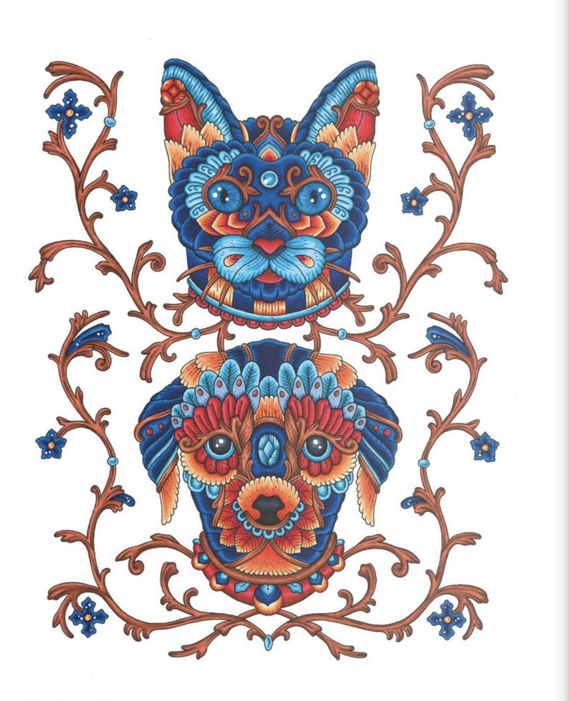 Animal Friends Coloring Book
