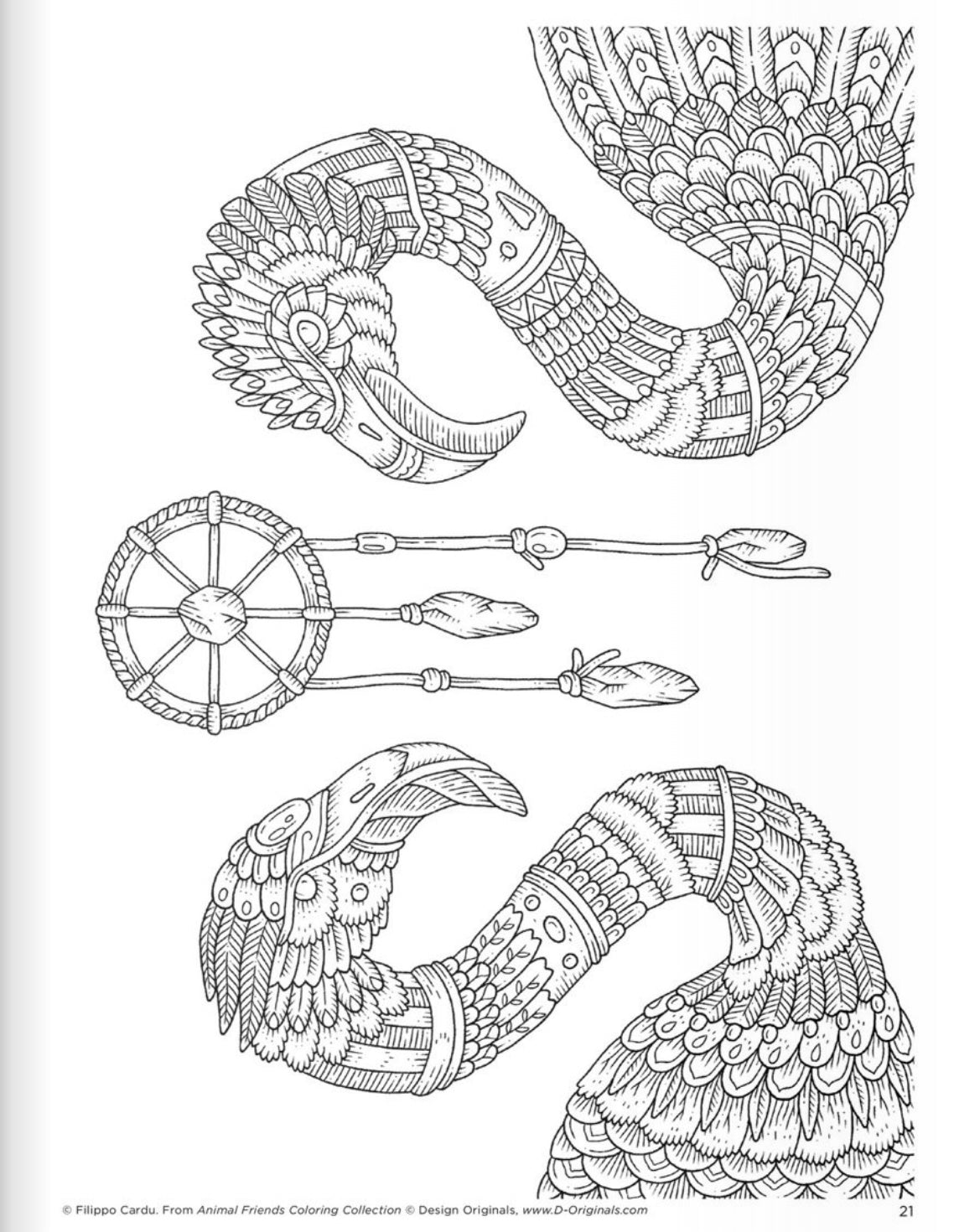Animal Friends Coloring Book