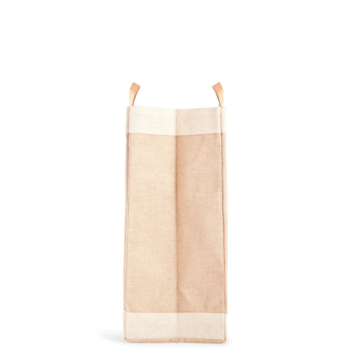 Market Tote. Natural. Black Text: Altitude Attitude Colorado