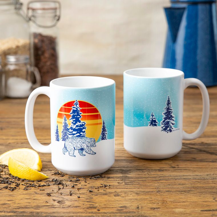 Winter Mountain Bear Cup