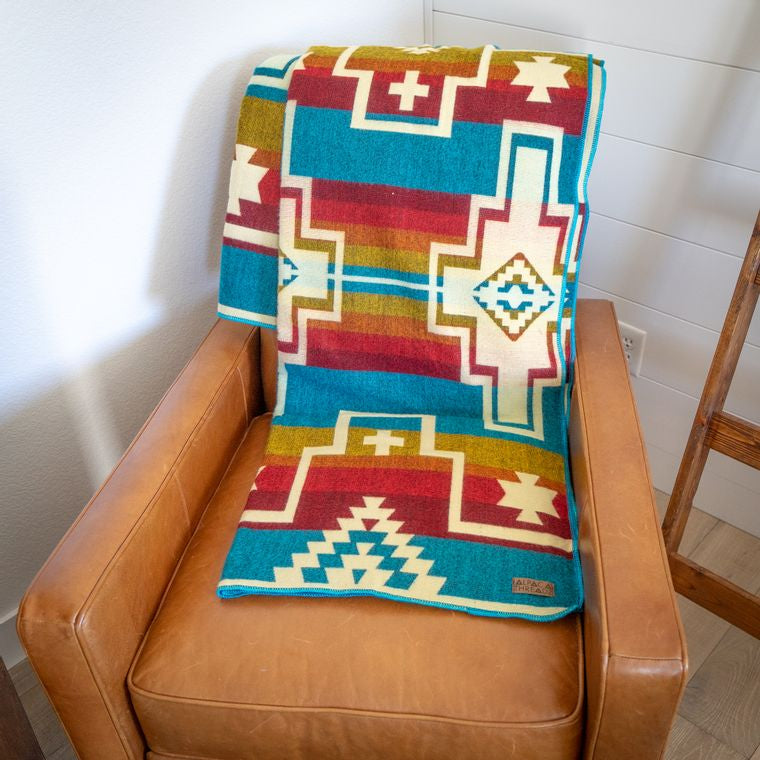 Alpaca Blanket -Santa Fe