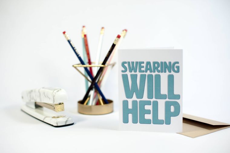 Swearing Will Help