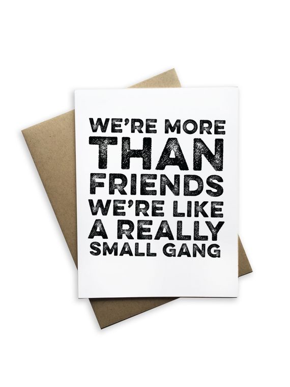 We're More Than friends