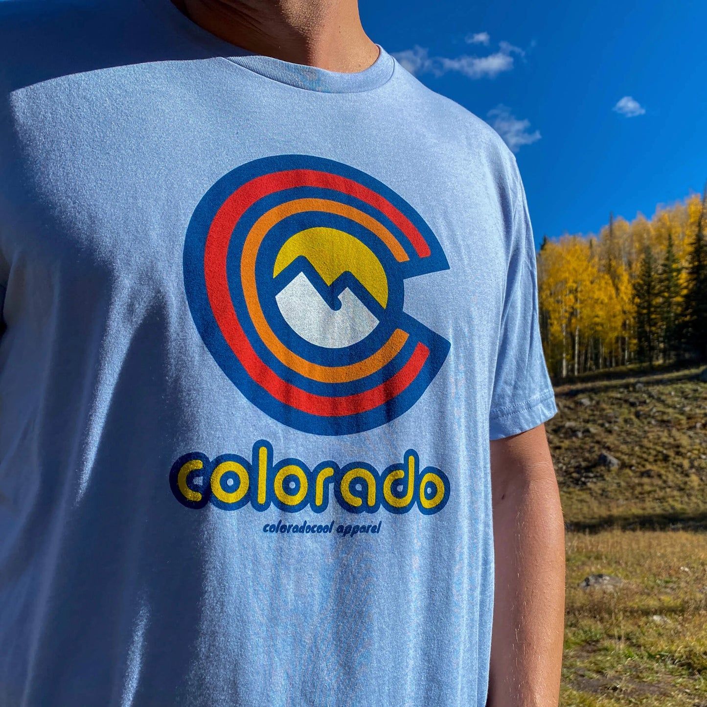 Far Out Men's T-Shirt: Heather Blue