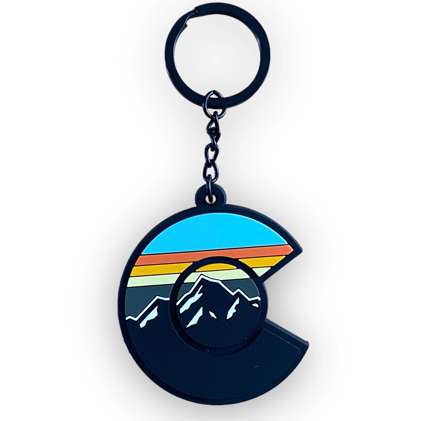 Midnight Summit Range Keychain