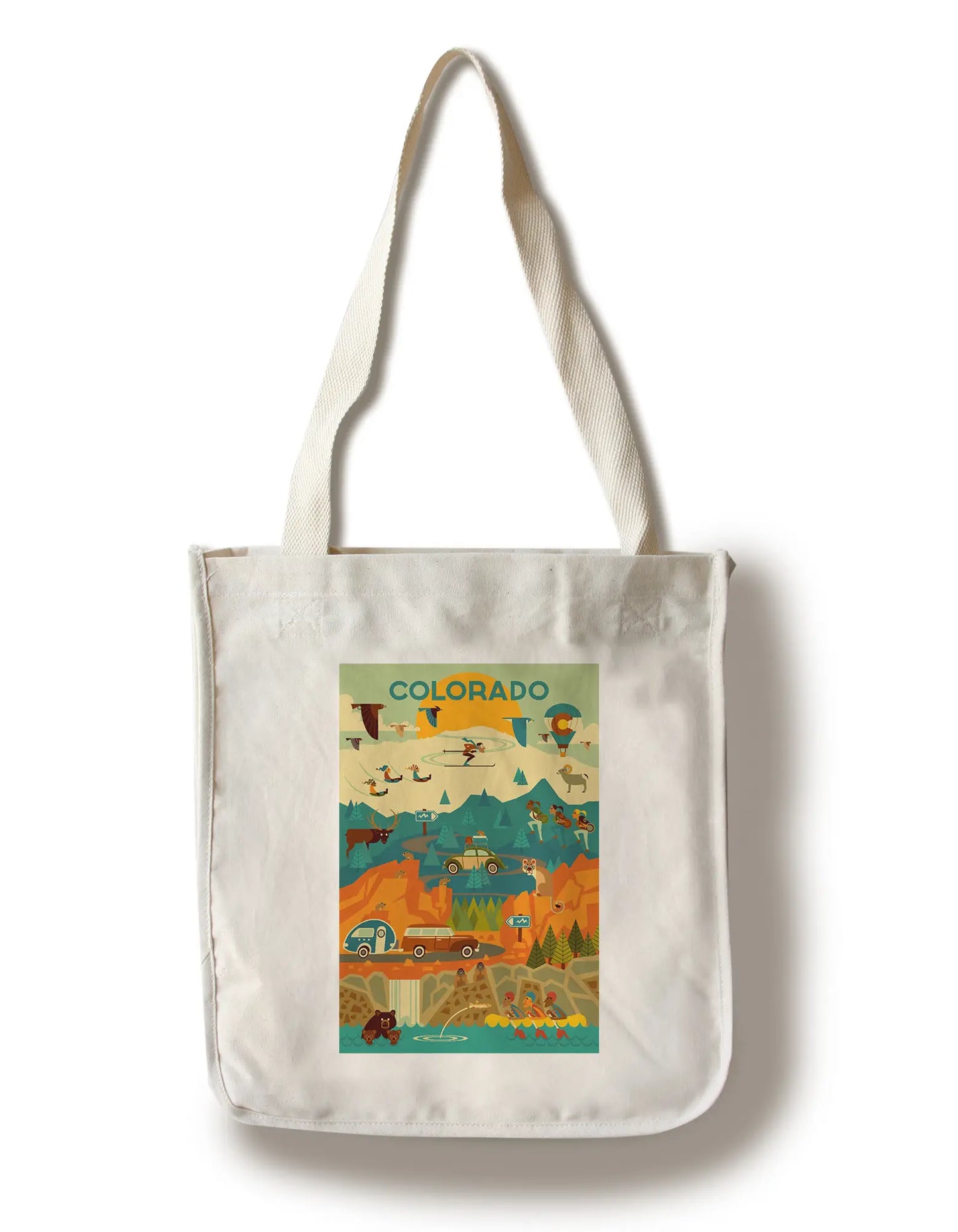 Tote Bag Of Colorado