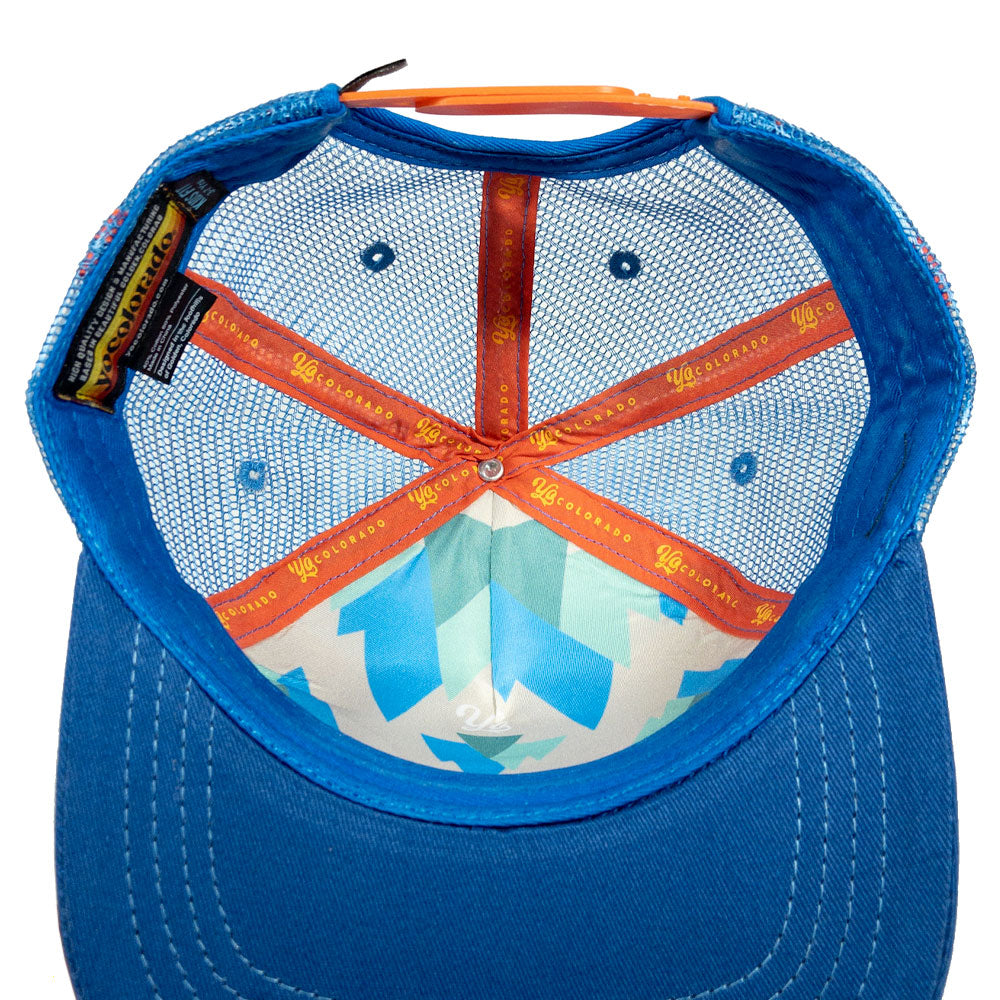 Kids Rainbow Fader Trucker Hat