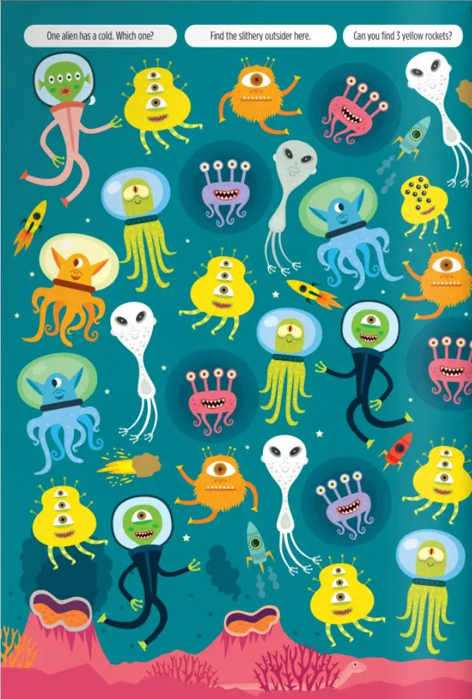 Find Me! Adventures In The Sky Activity Book