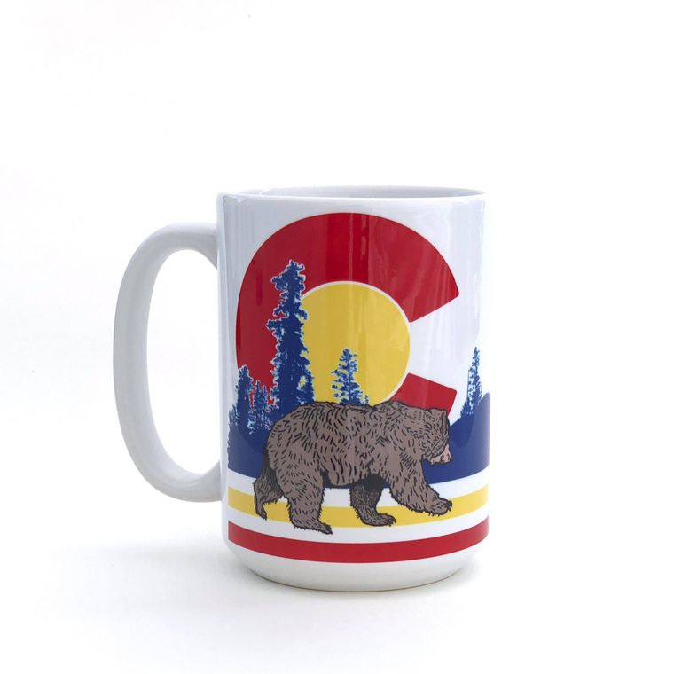 Colorado Flag Bear
