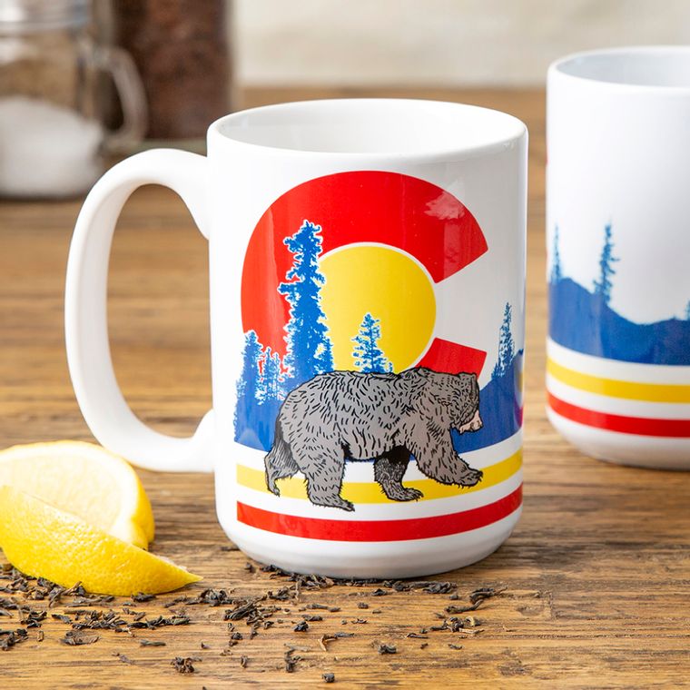 Colorado Flag Bear