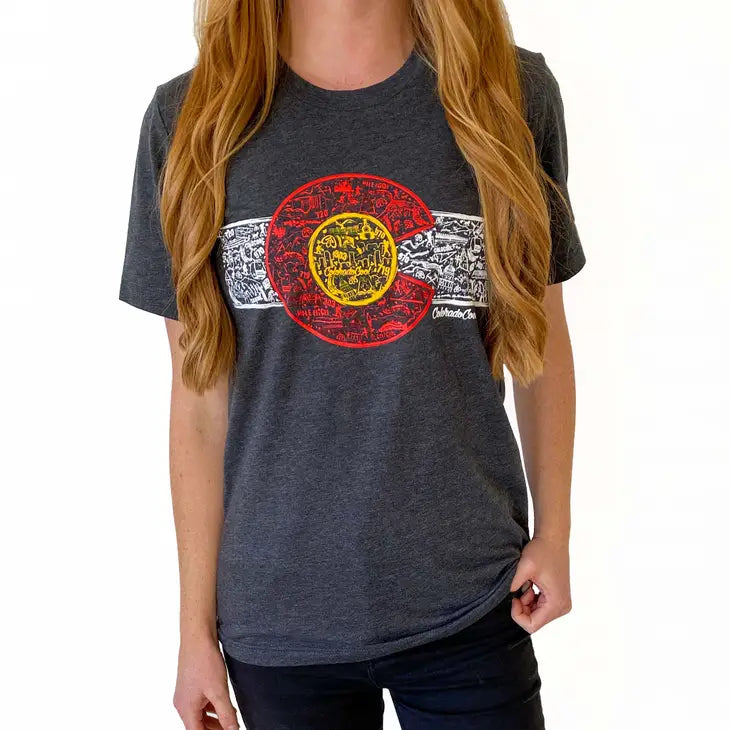 Colorado Flag T-Shirt: Large