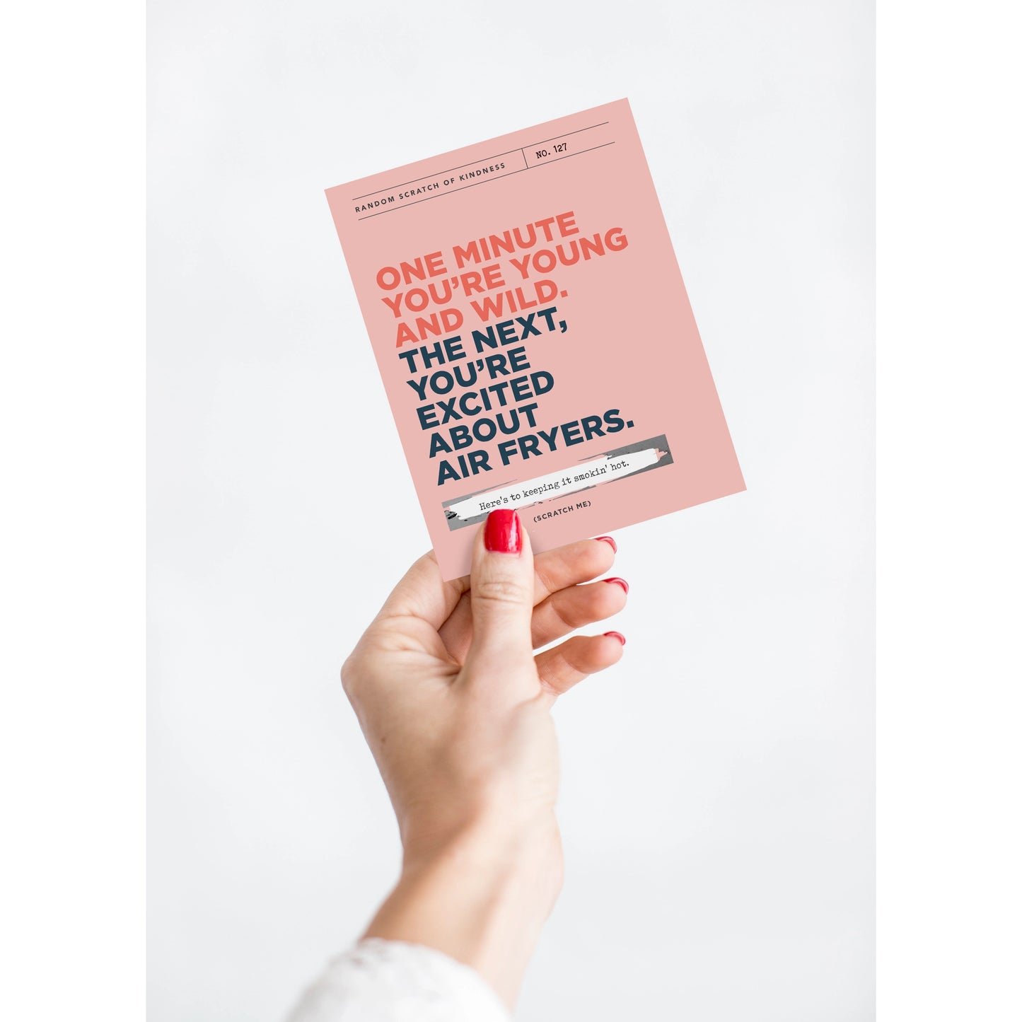 Air Fryers Scratch-Off Card