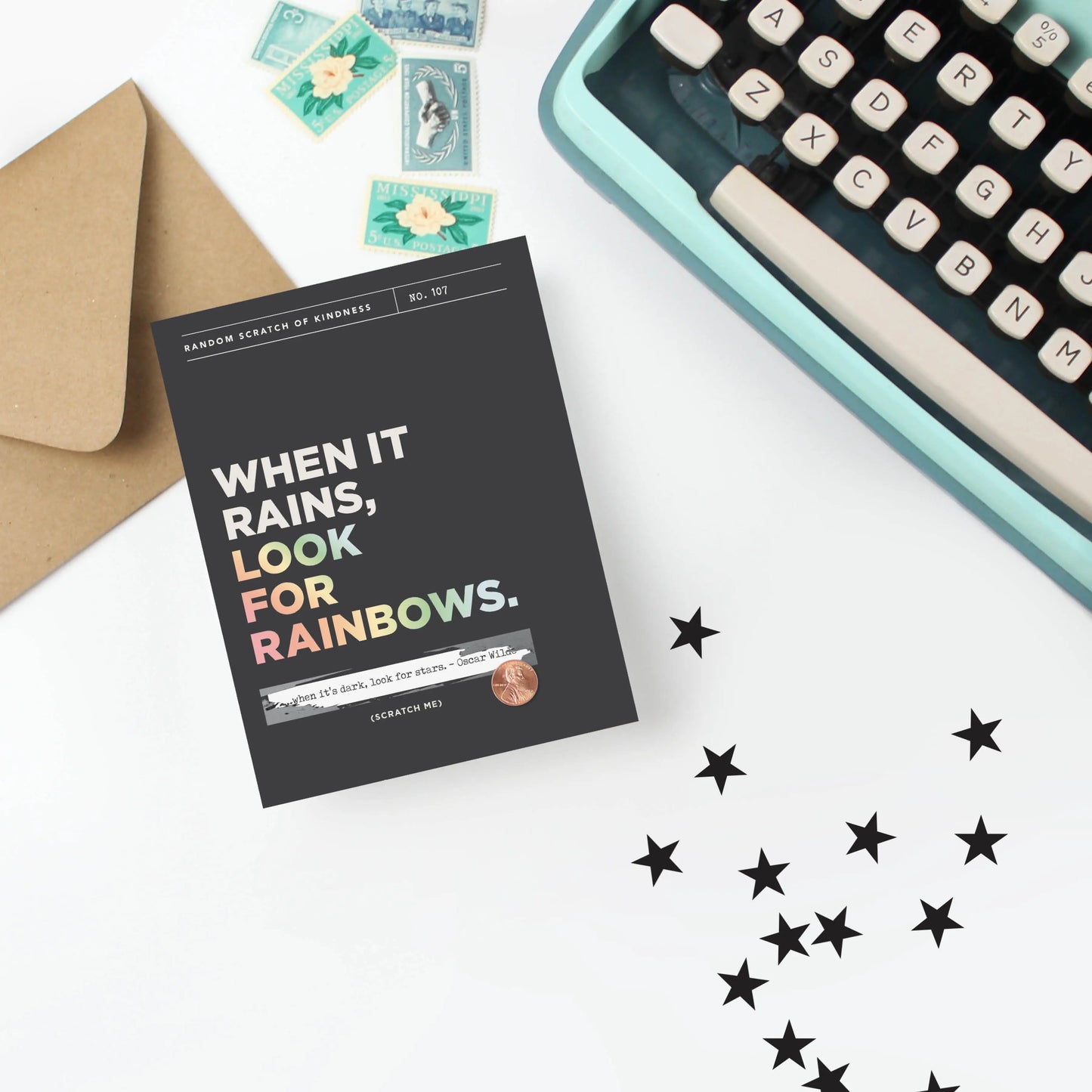 Look For Rainbows Scratch Off Cards