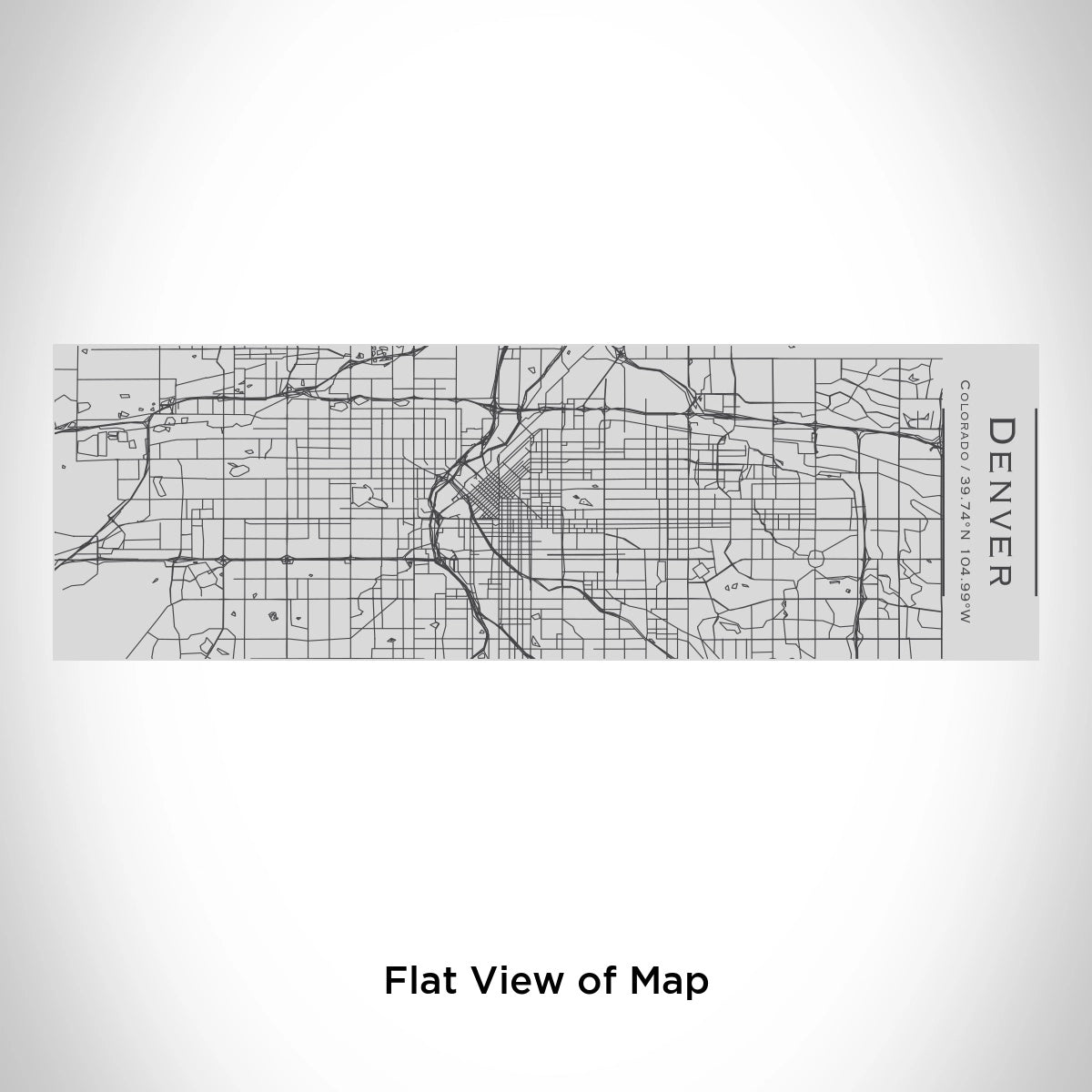 Denver Map Insulated Cup