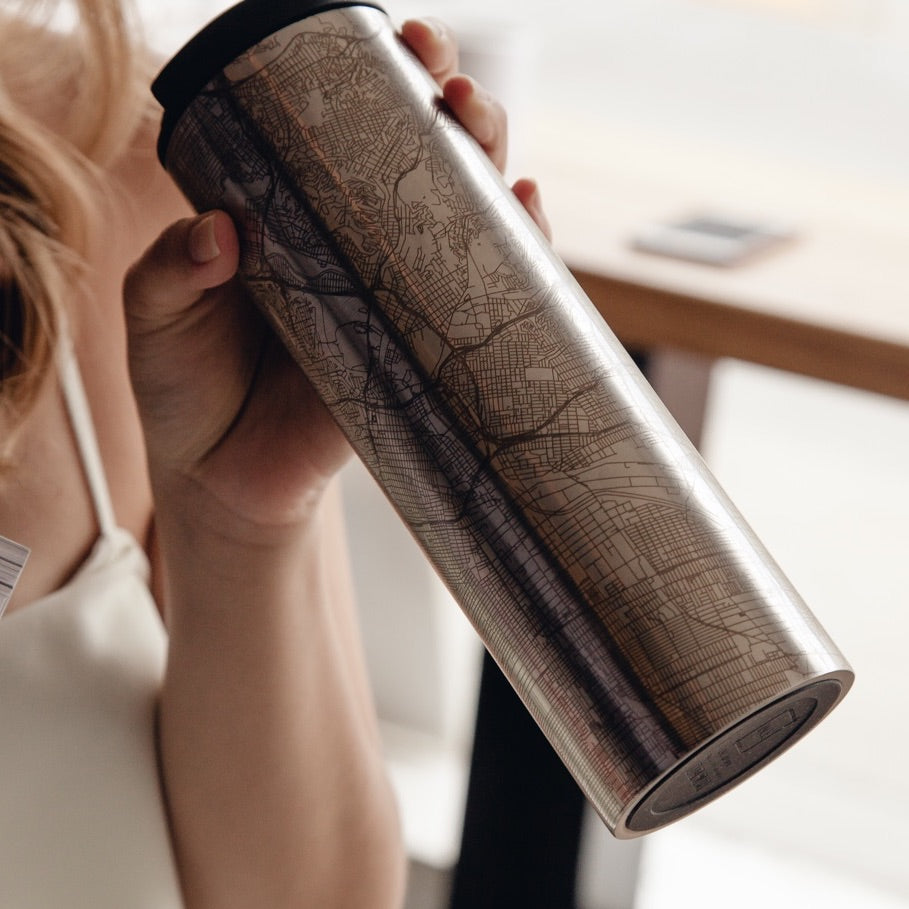 Denver CO Map Tumbler