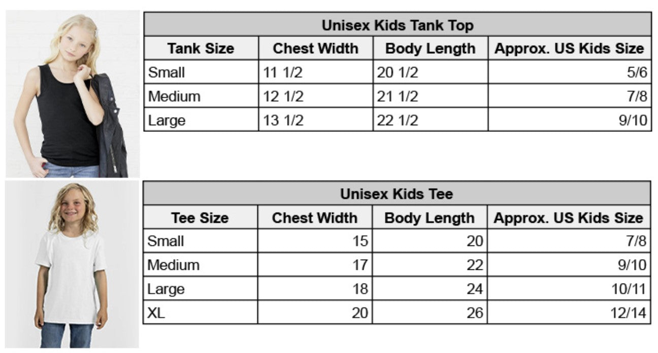 Kids Tee. Kind, Brave, Wild, Me