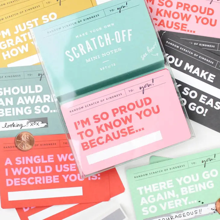 Random Scratch Of Kindness Mini Notes