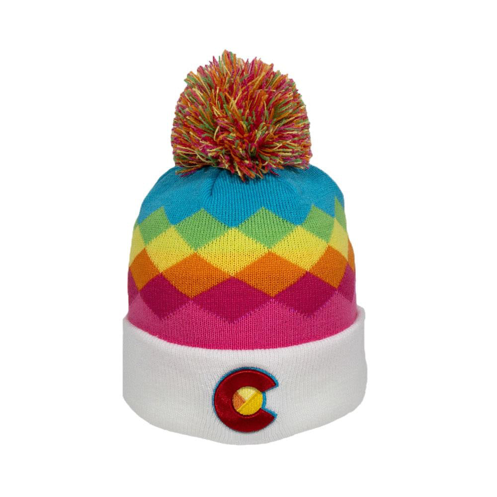 Rainbow Beanie - Kids