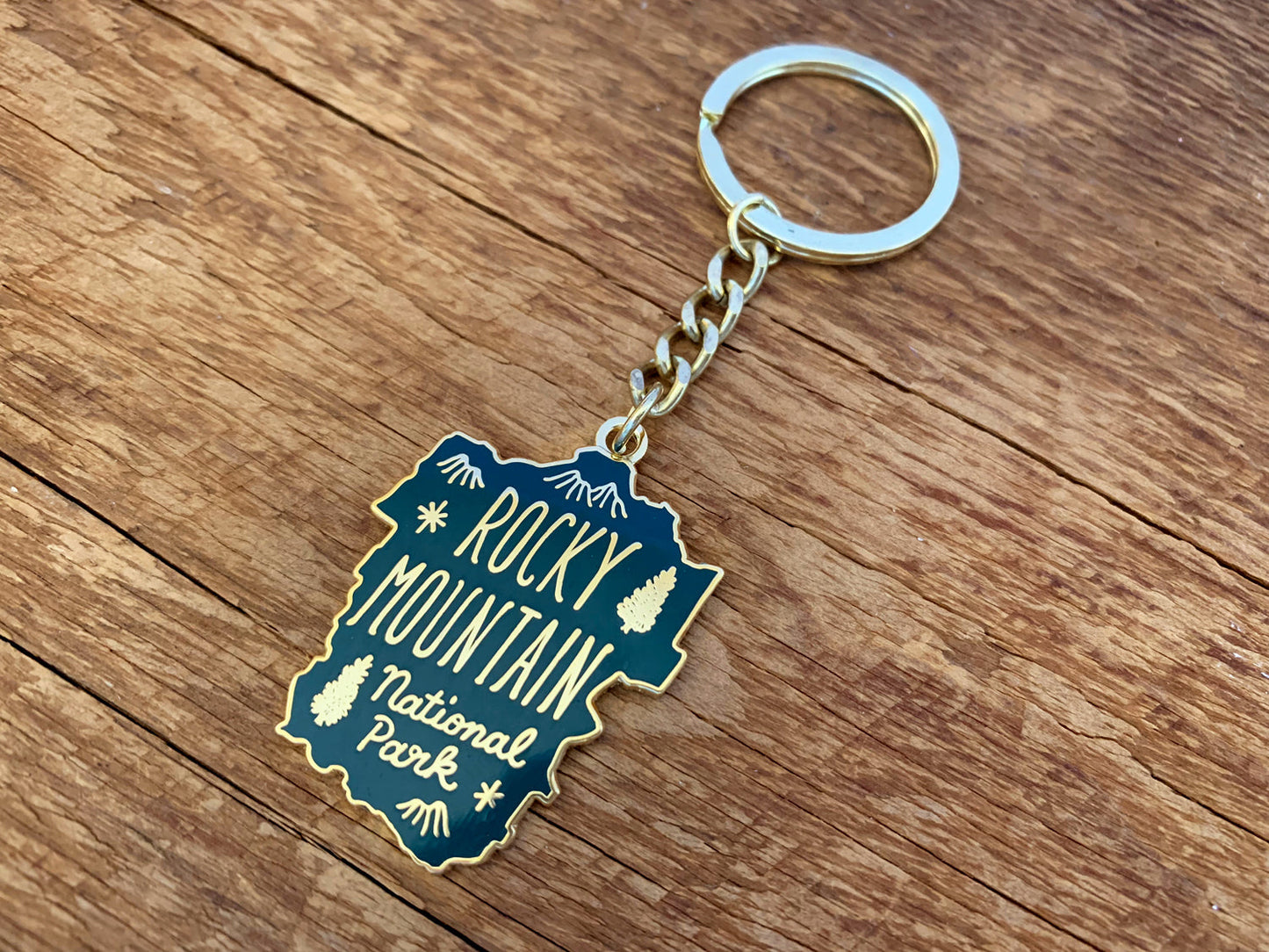 Rocky Mountain National Park Keychain