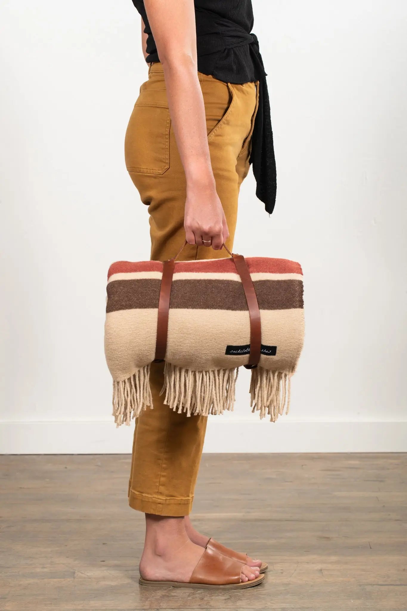 Leather, Blanket Carrier