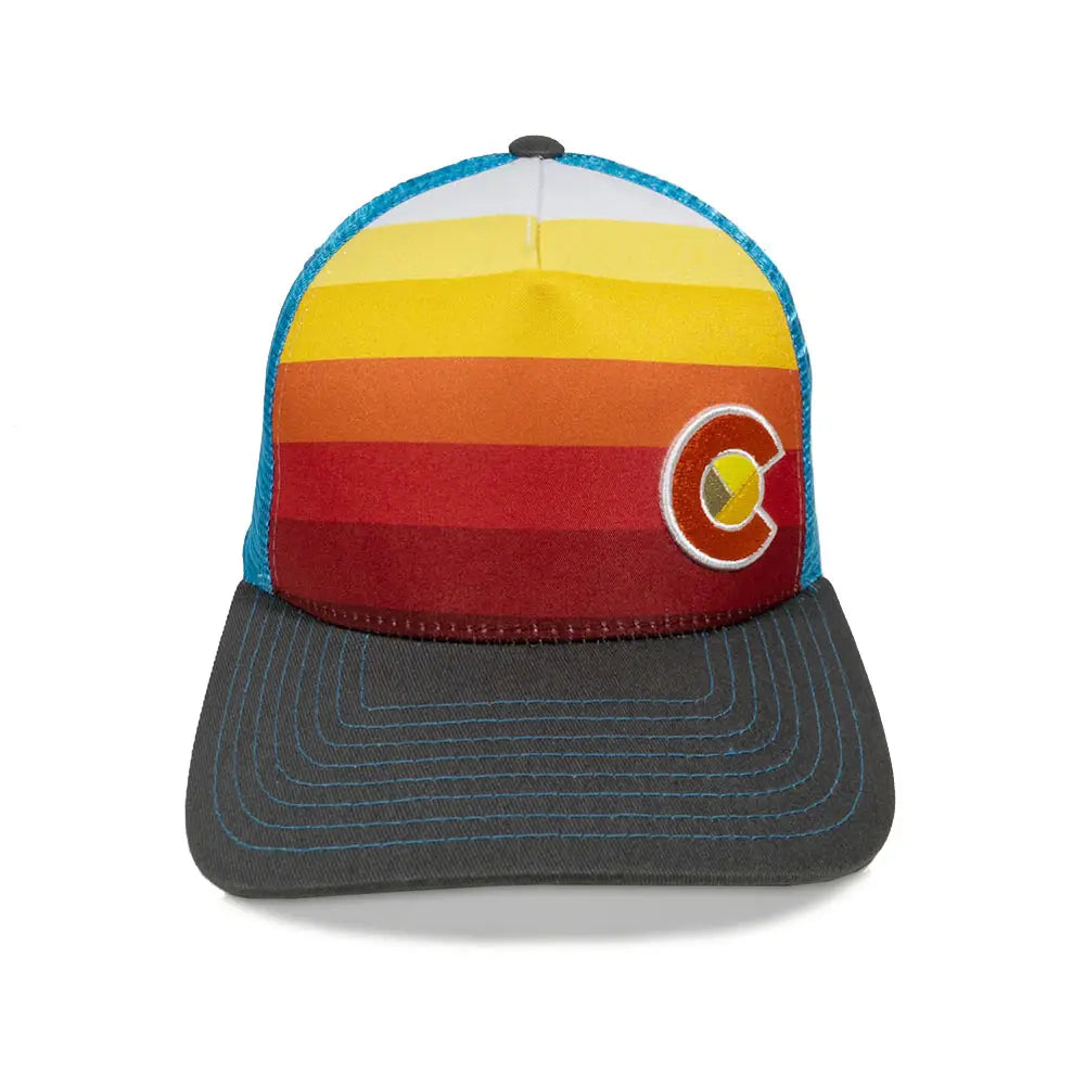 Sunset Fader Trucker Hat