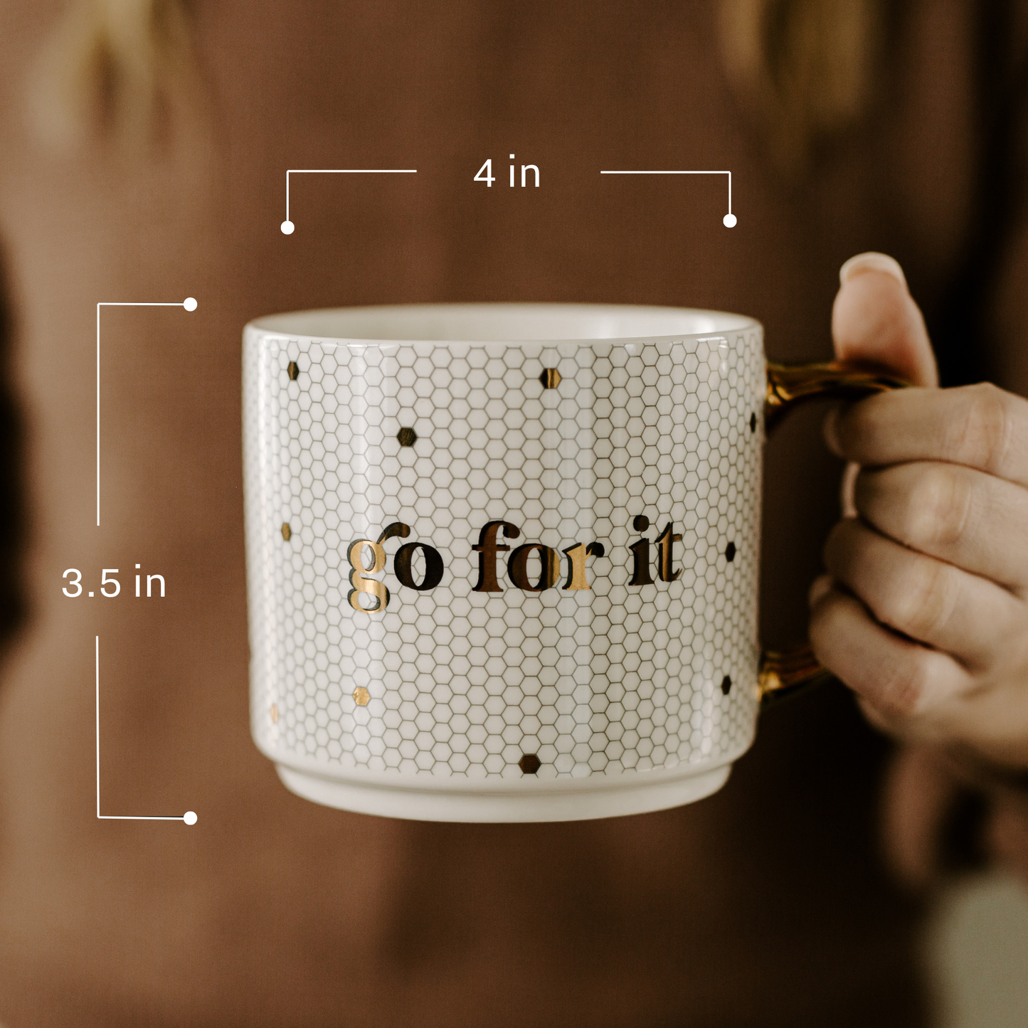 Merry Honeycomb Coffee Mug