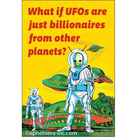 What If UFOs Magnet