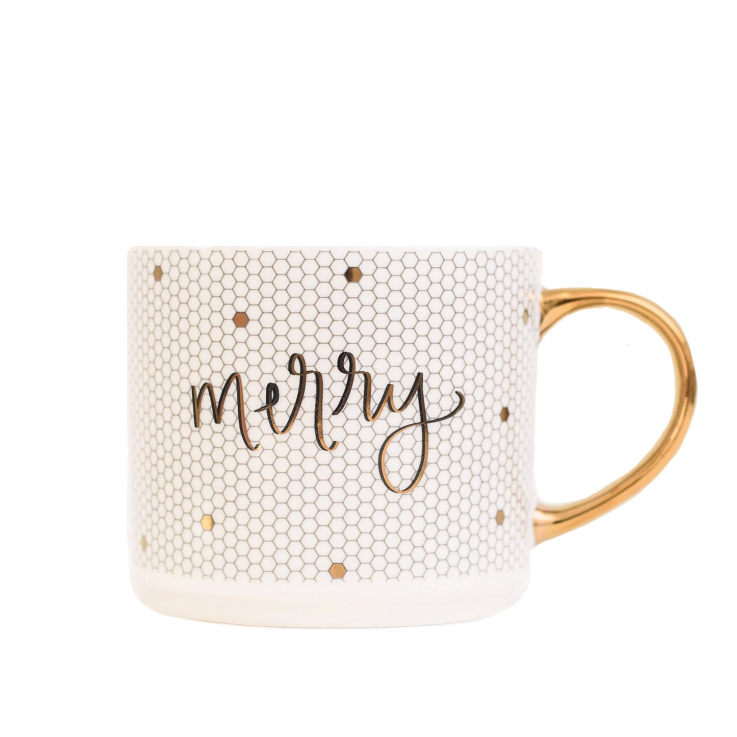 Merry Honeycomb Coffee Mug