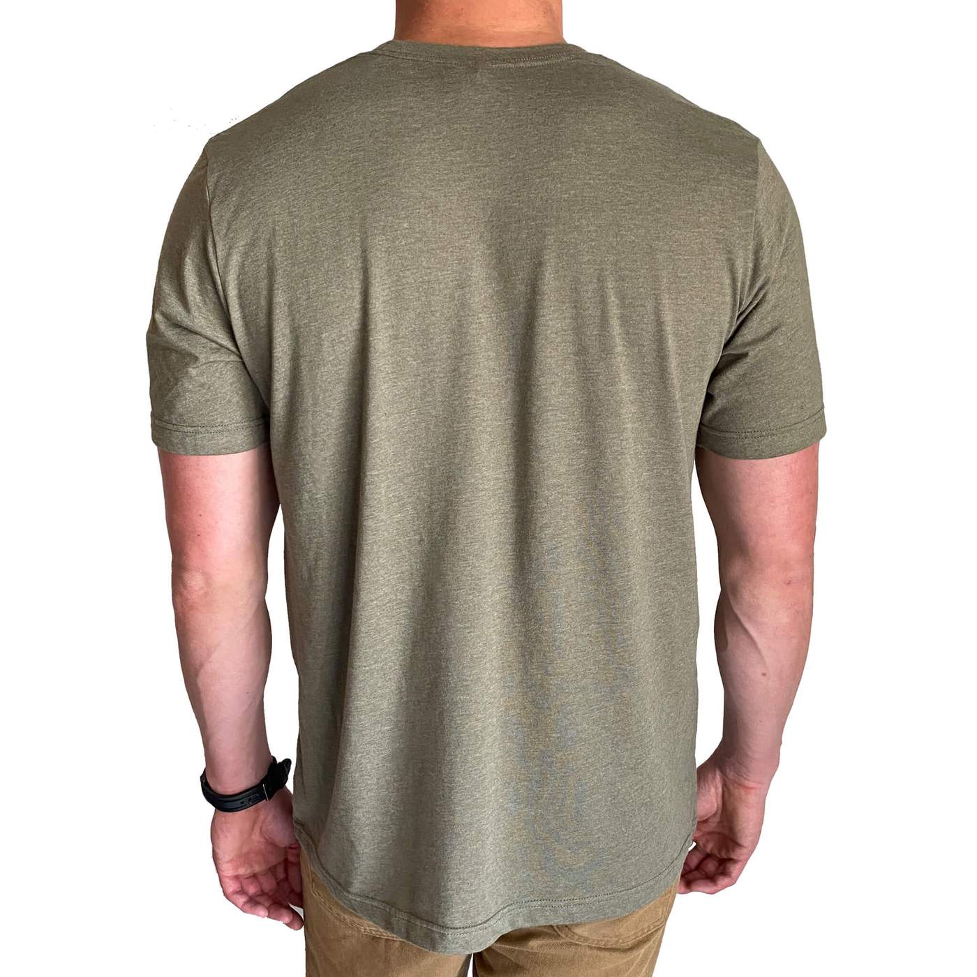 Treeline Men's T-Shirt: Olive: Large