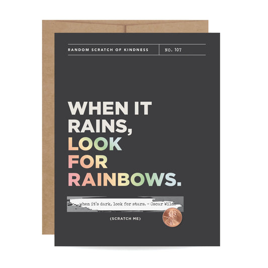 Look For Rainbows Scratch Off Cards