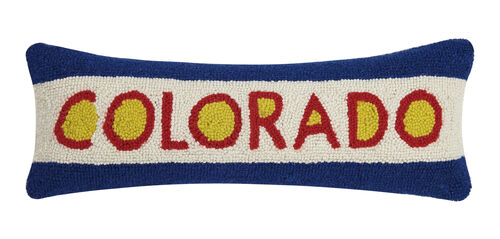 Colorado Colors Wool Hook Pillow
