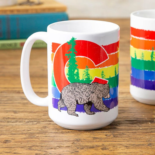 Colorado Gay Pride Ceramic Cup