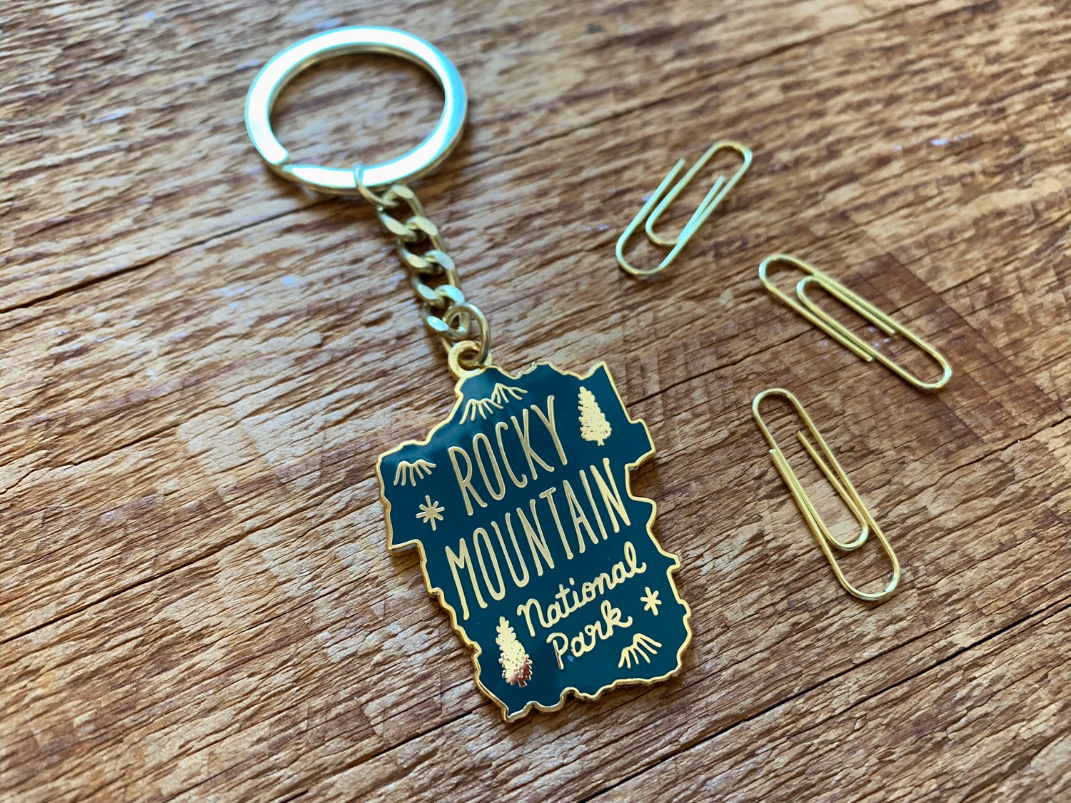 Rocky Mountain National Park Keychain – Colorado Rules