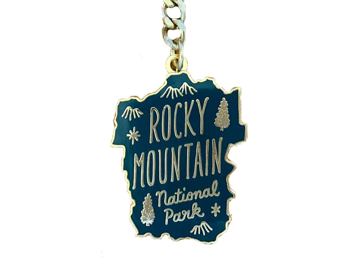 Rocky Mountain National Park Keychain